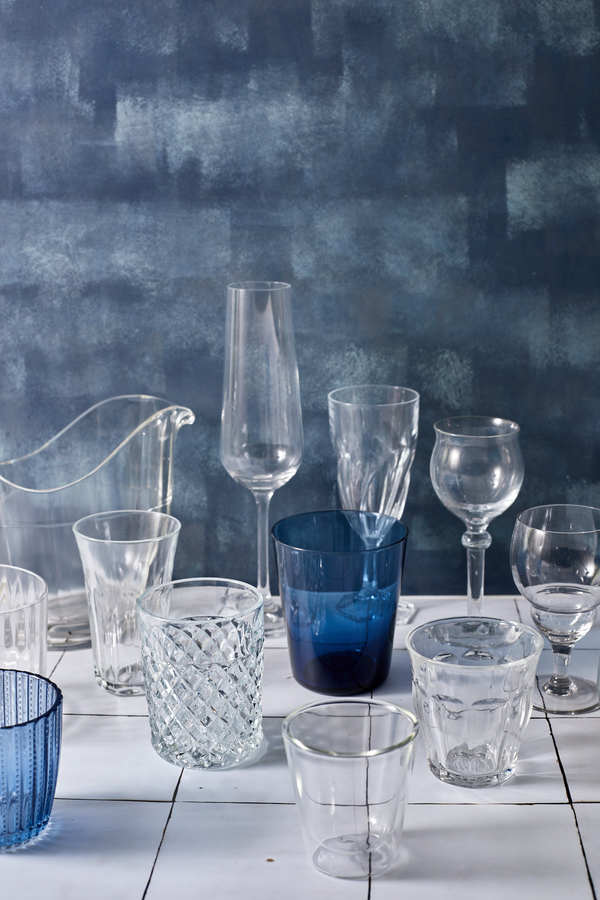 Les verres, éléments essentiels du stylisme culinaire