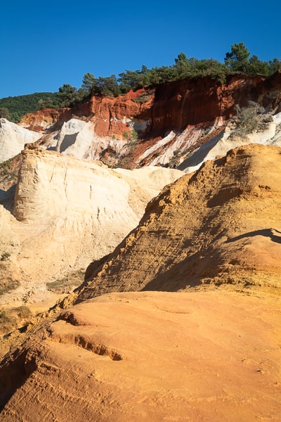 Le Colorado provençal à Rustrel - Provence - France