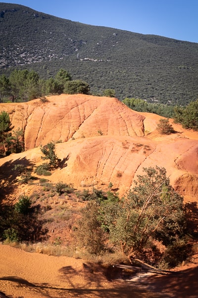 Le Colorado provençal à Rustrel - Provence - France