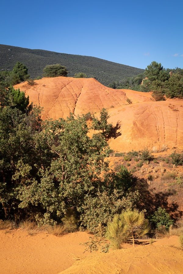 Le Colorado provençal à Rustrel - Provence - France
