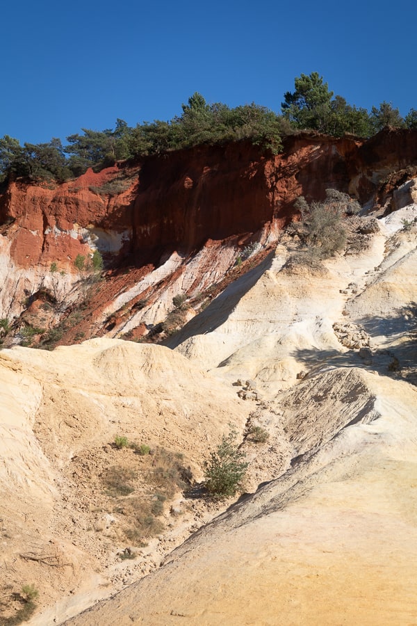Le Colorado provençal à Rustrel - Provence - France