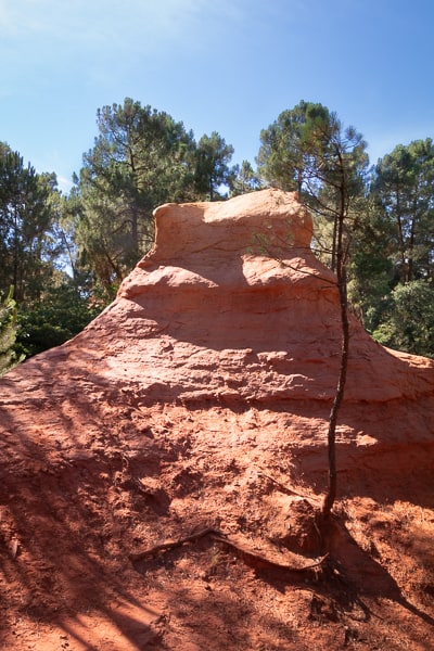 Le sentier des ocres à Roussillon