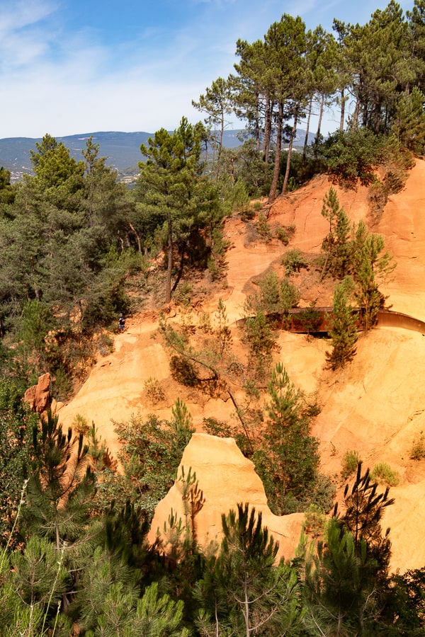 Le sentier des ocres à Roussillon