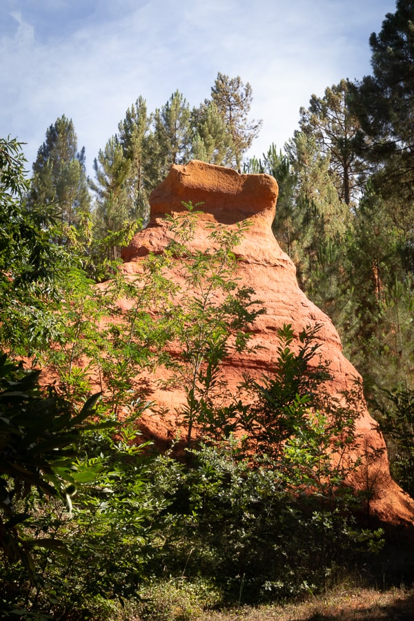 Le sentier des ocres à Roussillon