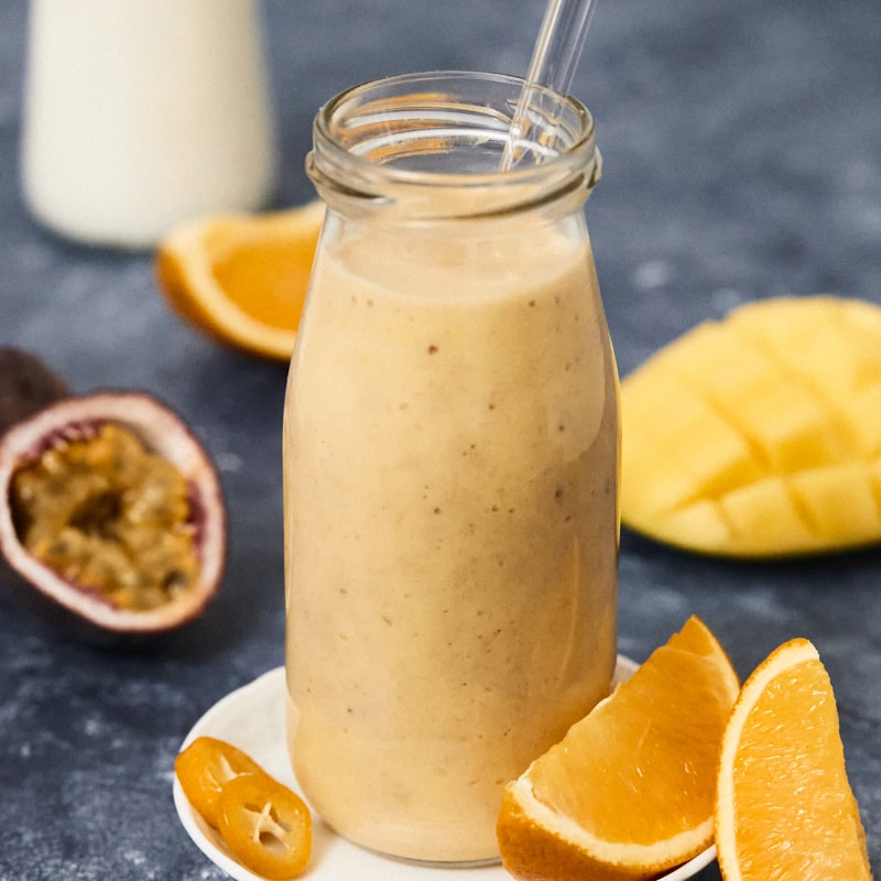 Smoothie mangue passion orange