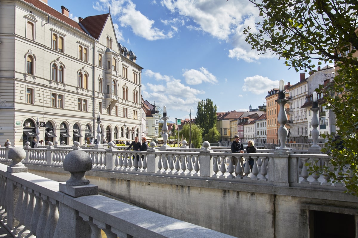 Le Triple Pont de Ljubljana.
