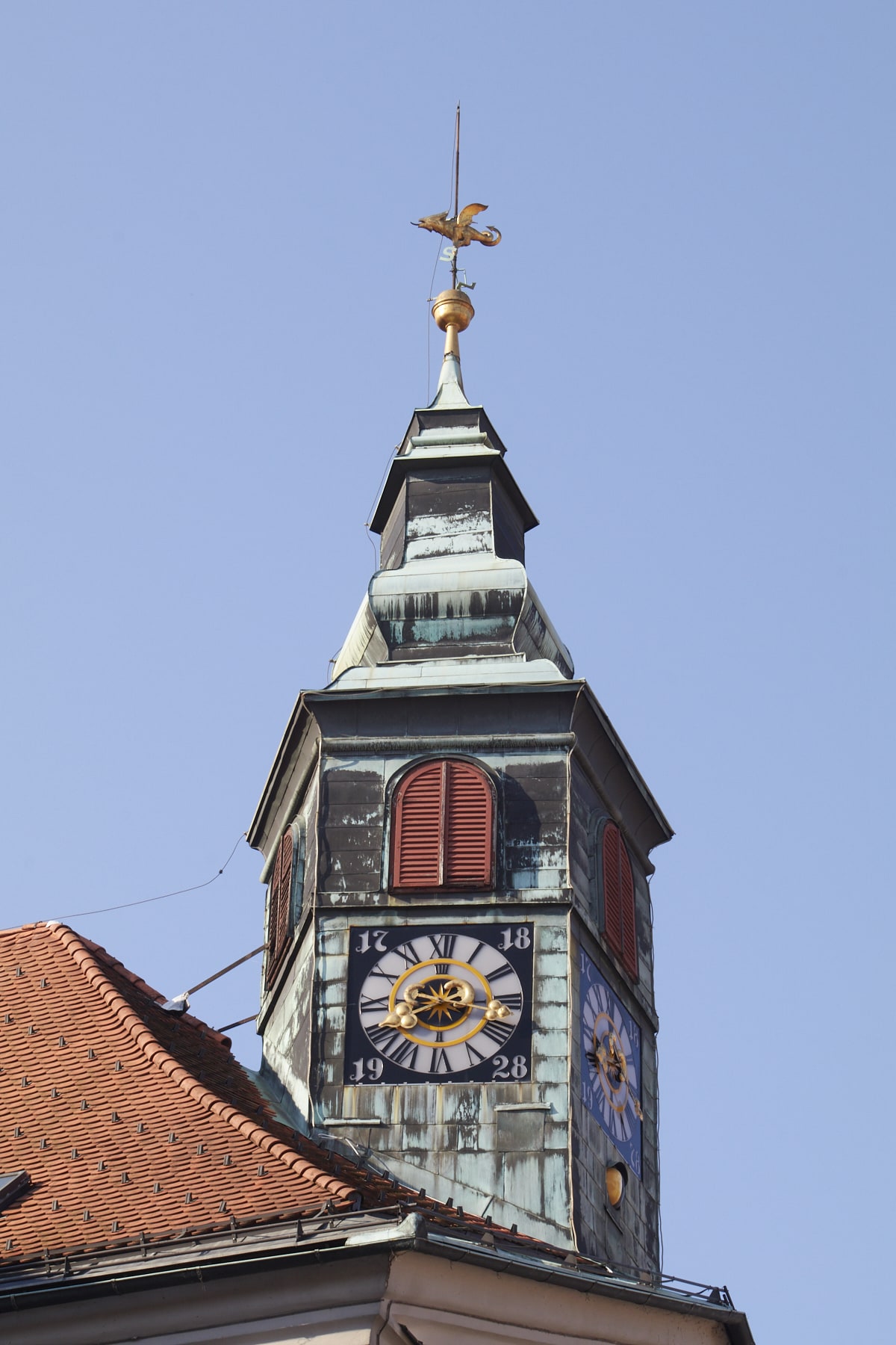 Clocher de l'Hôtel de ville.