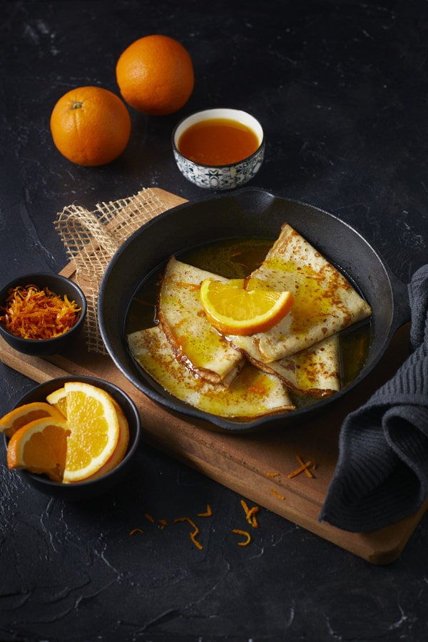 Une photo de Crêpes Suzette en RAW après Développement/retouche