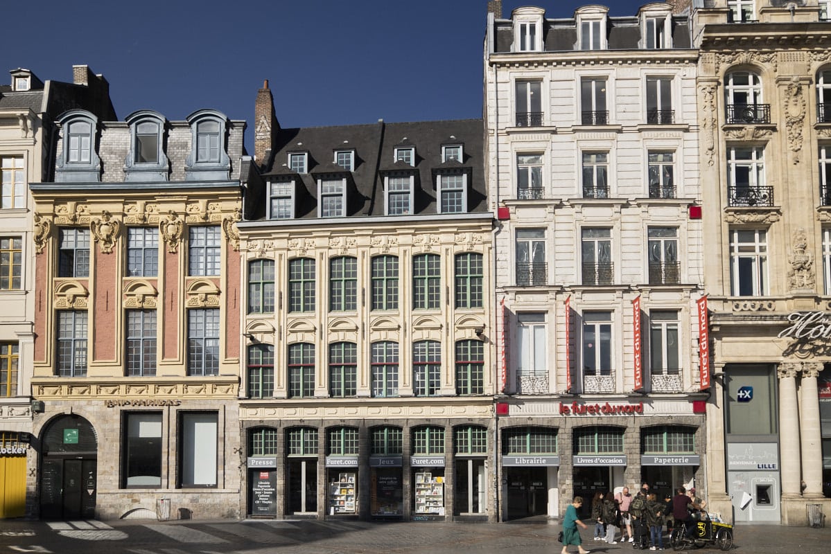 Façades flamandes du vieux Lille