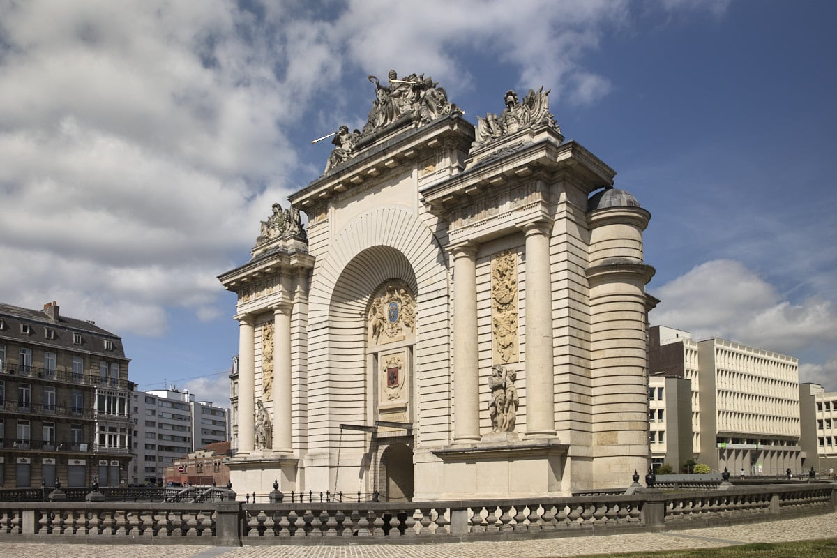 Vue de la Porte de Paris