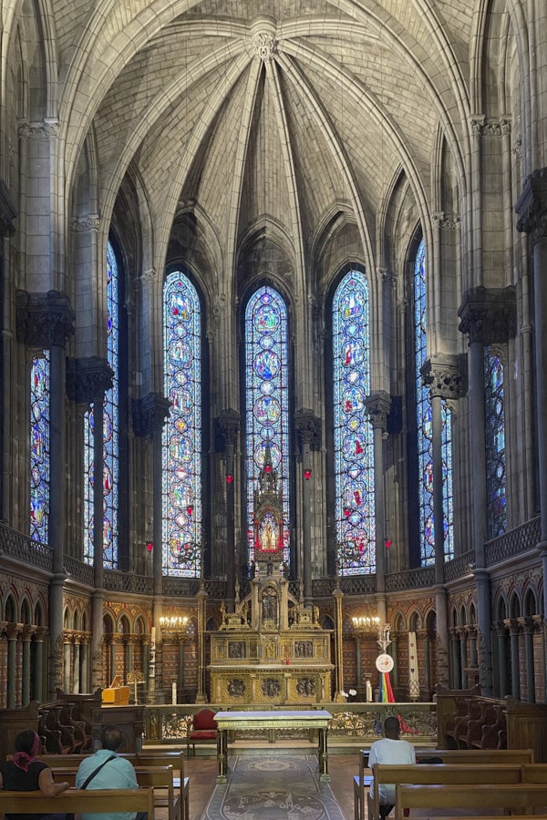 Notre-Dame-de-la-Treille, vue du coeur