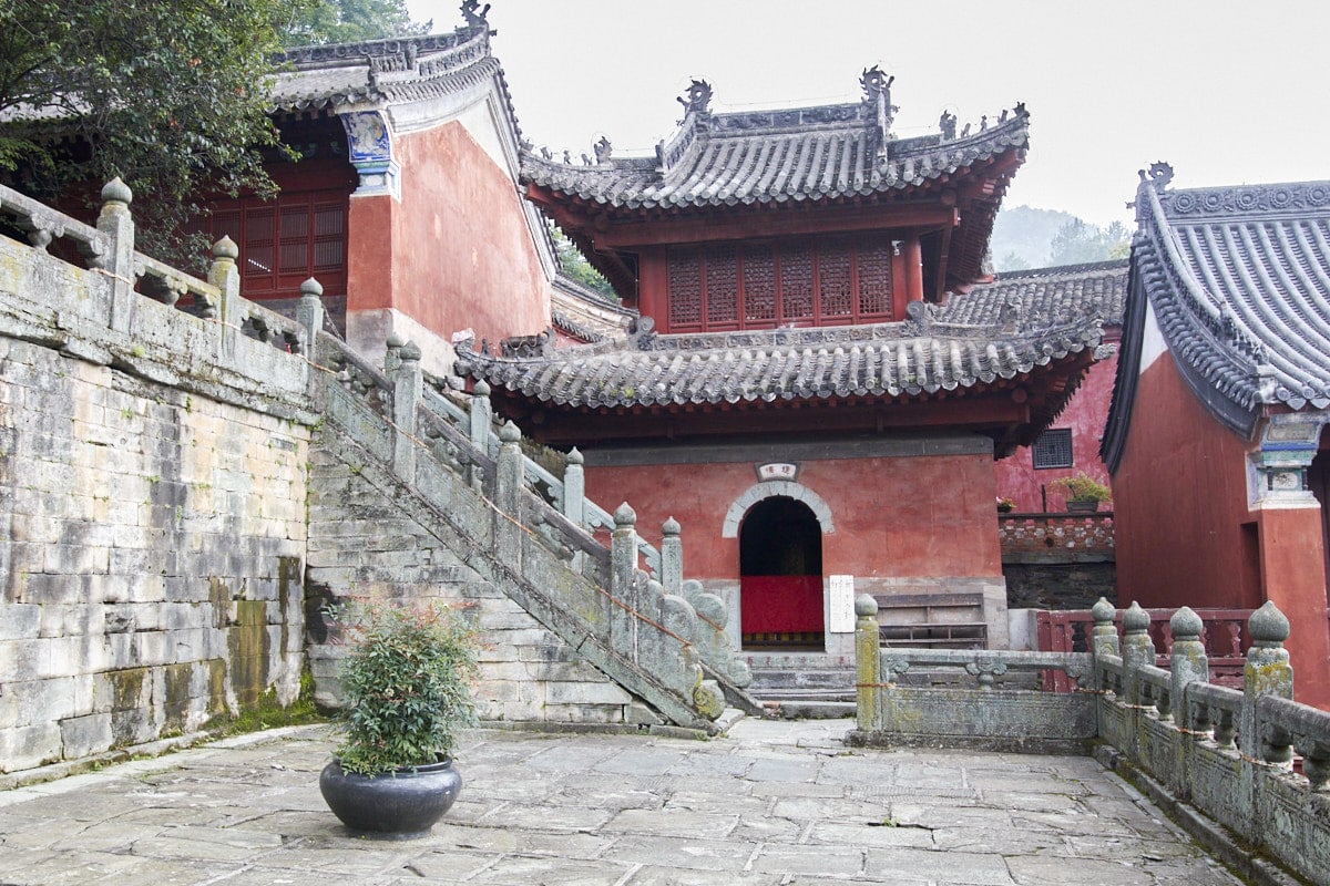 Bâtiments du palais Zixiao au Wudang