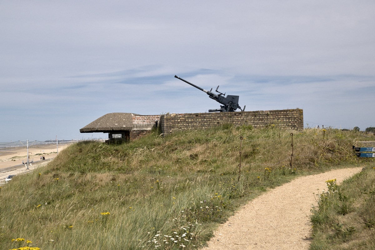 Bunker du Mur de l’Atlantique dans les dunes de Raversyde