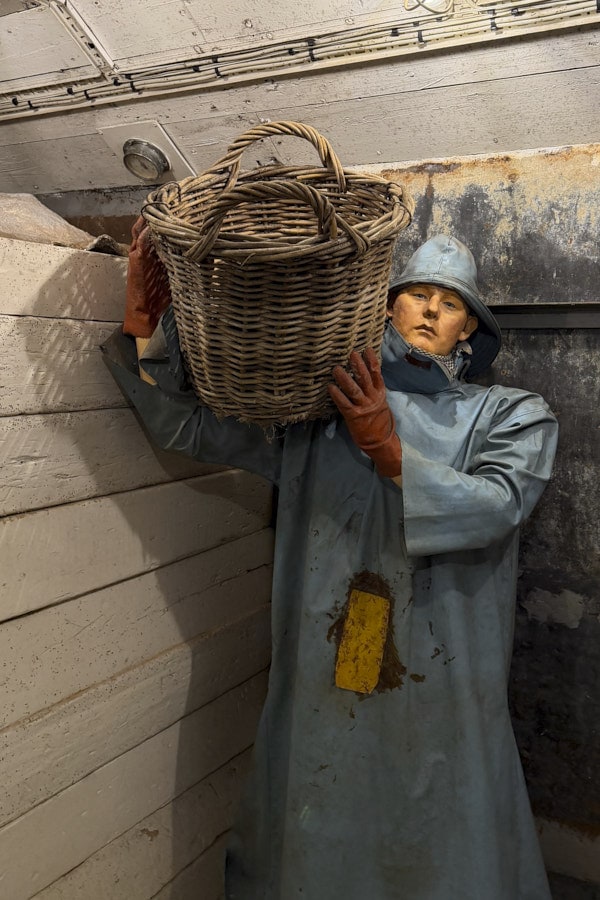 Reconstitution du travail d’un marin pêcheur à bord de l’Amandine