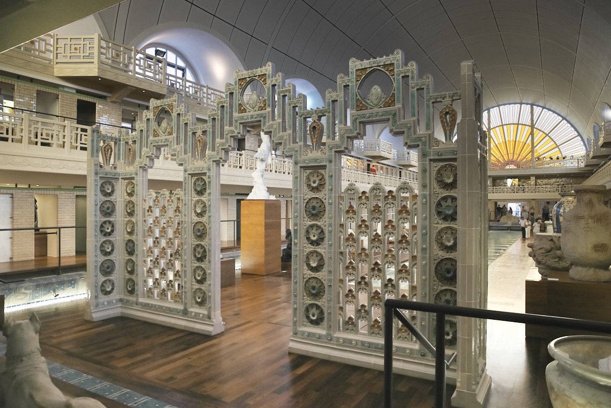 Le rez-de-chaussée de la piscine de Roubaix.