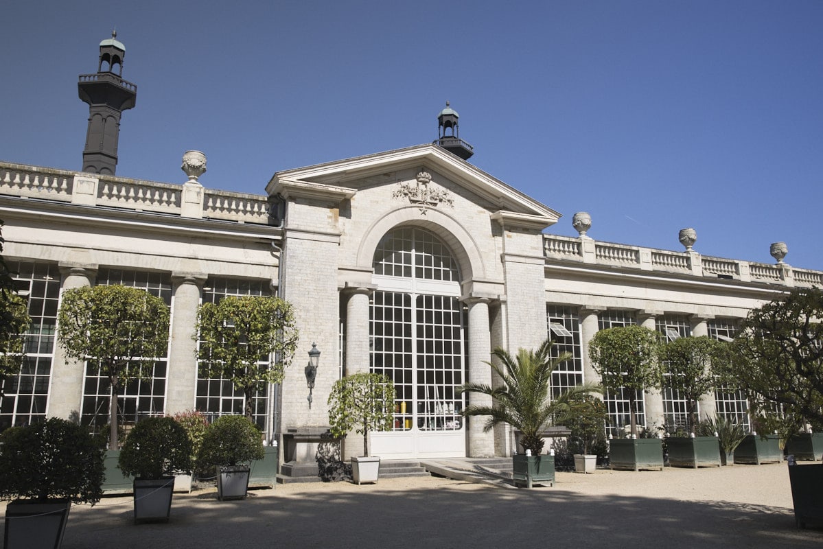La façade de l'orangerie