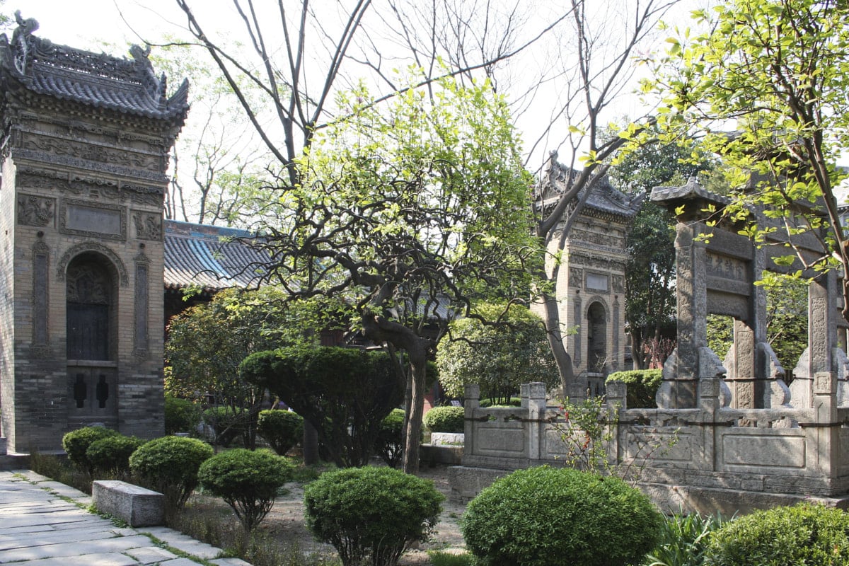 Une des entrées de la Grande Mosquée de Xi'an